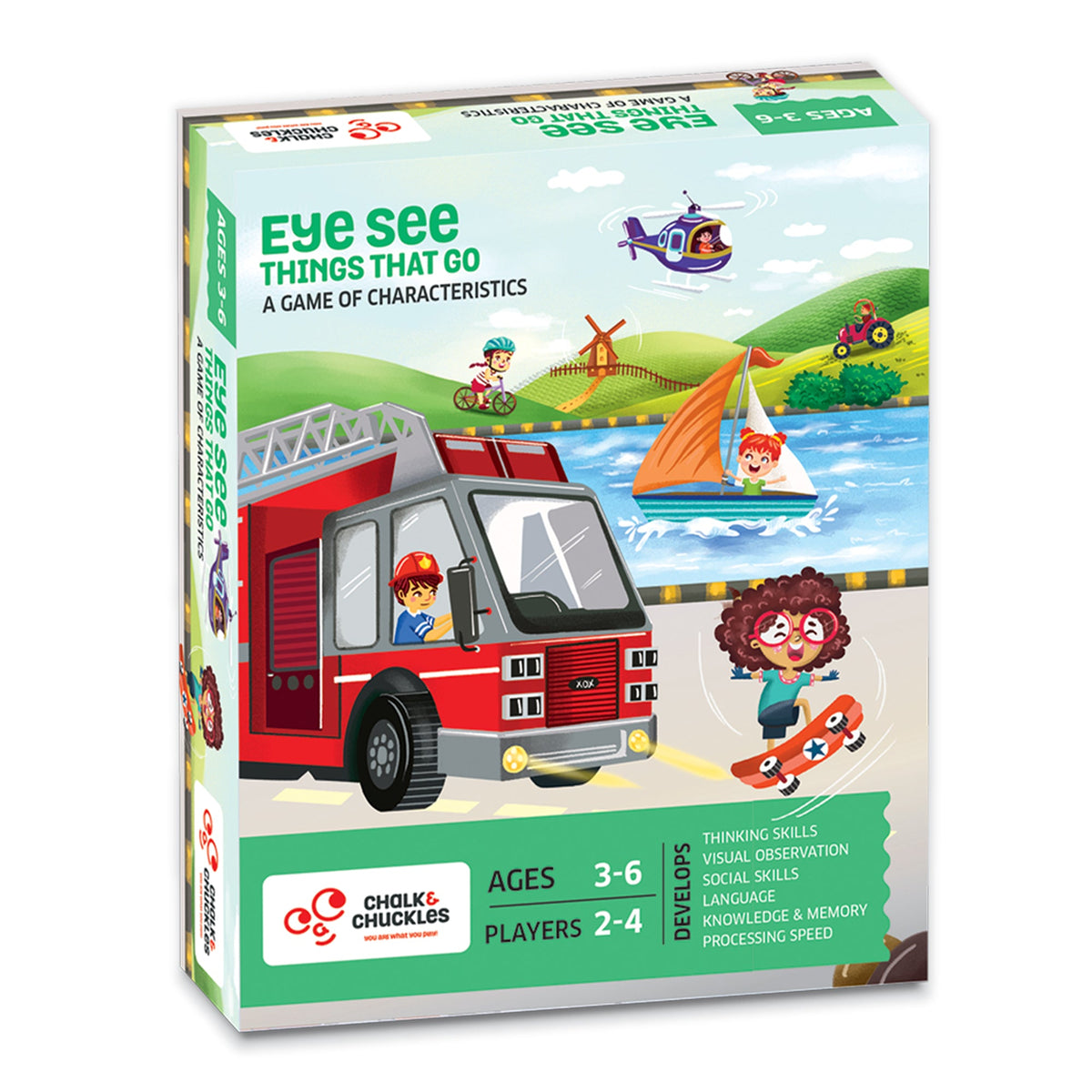 Creature Clues The Eye Game | Vehicles Theme - EKT3695