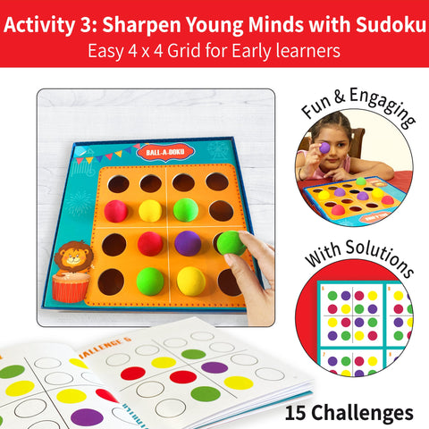 Ballaroo 3 Mind Blowing Logic Games And Puzzles - EKT3697