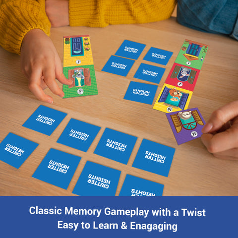 Critter Heights A Memory And Number Family Game - EKT3698