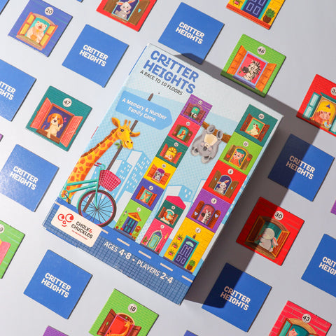 Critter Heights A Memory And Number Family Game - EKT3698