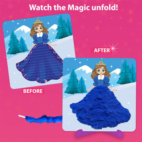 Creative Lacing – Princess & Unicorn Theme Sensory Craft Activity - EKT3700