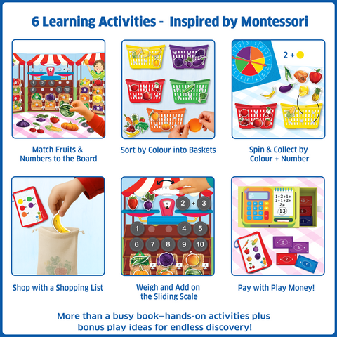 Preschool Market Activity Kit – Learn Through Play - EKT3701