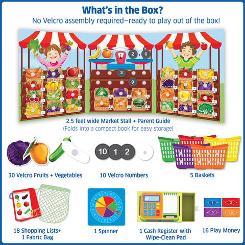 Preschool Market Activity Kit – Learn Through Play - EKT3701