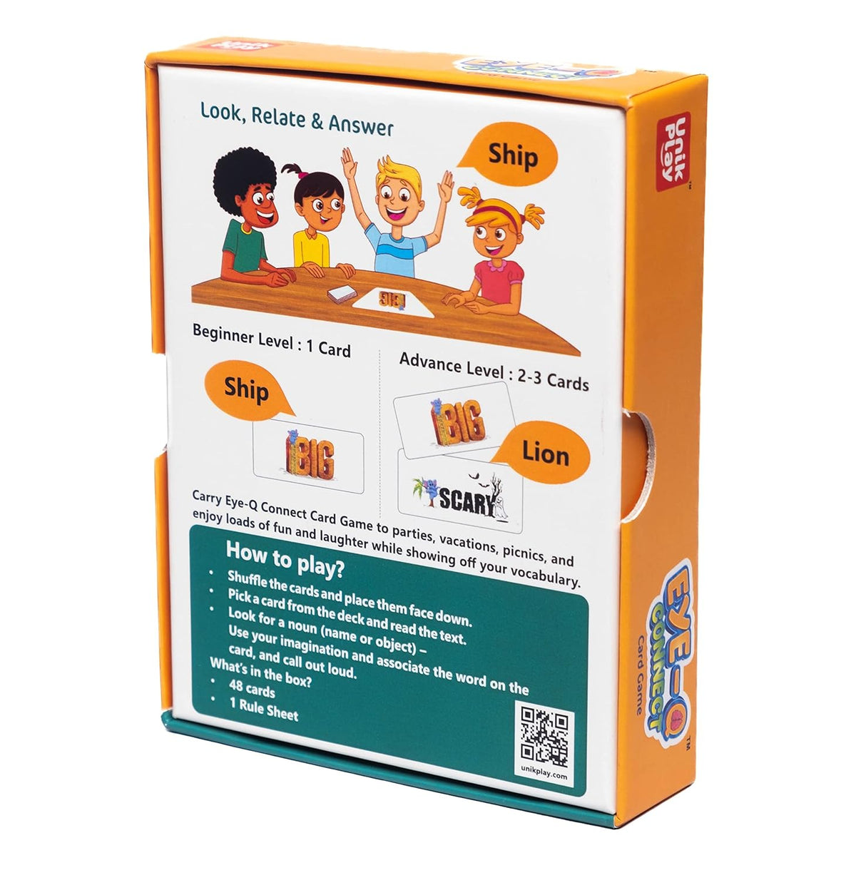 Eye-Q Connect Card Game - Wordsmith - EKT3705