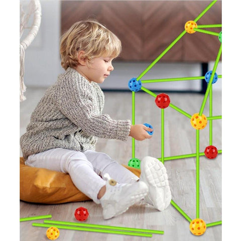 Flyi Build & Play Tent - Kinds Creativity Game - EKT3709