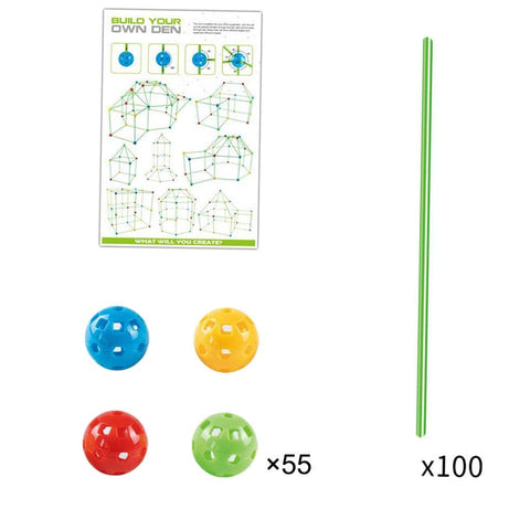 Flyi Build & Play Tent - Kinds Creativity Game - EKT3709