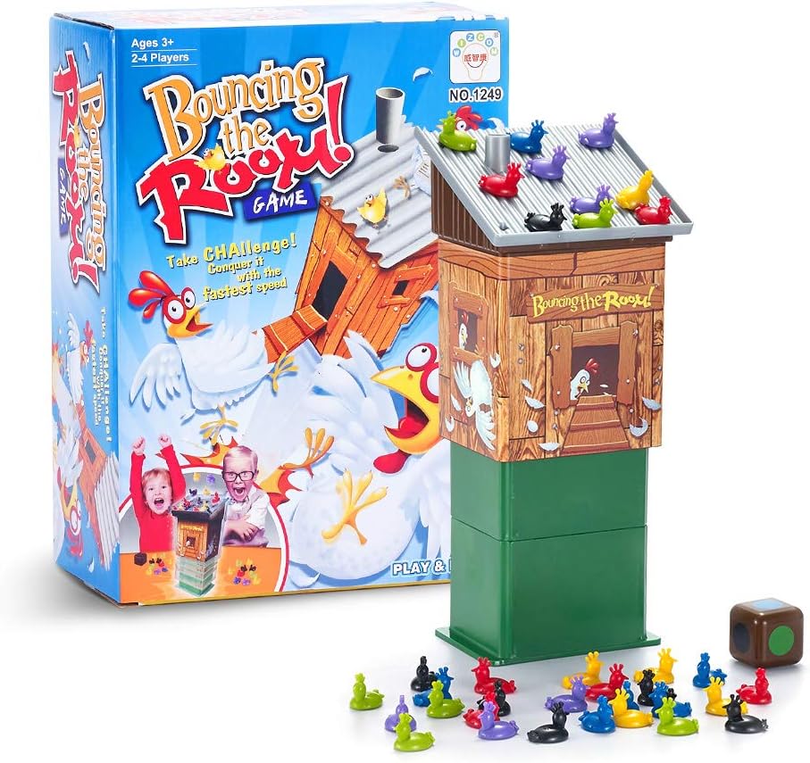 Chicks Go Boom Game: Chicken Coop, 36 Chickens, Die - EKT3719