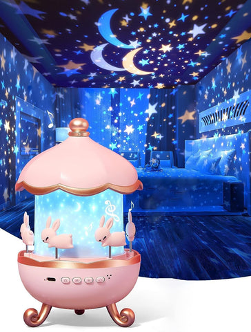 Resin Star LED Projector Night Light - EKT3720