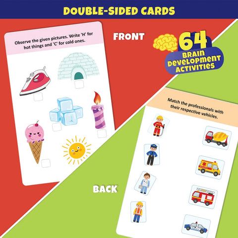 Write and Wipe Alphabet Jumbo Flash Cards | 32 Reusable Cards - EKT3723