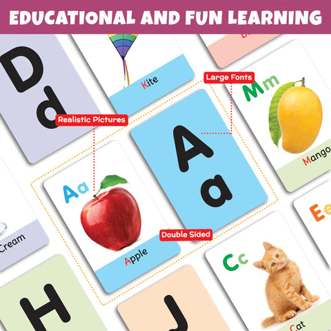 My First Alphabet Flash Cards | 36 Cards - EKT3731