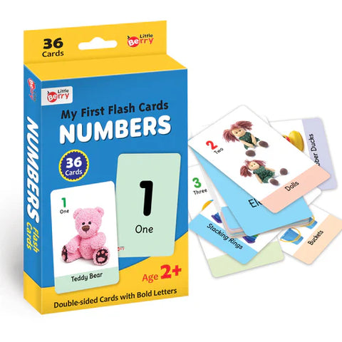 My First Numbers Flash Cards | 36 Cards - EKT3732