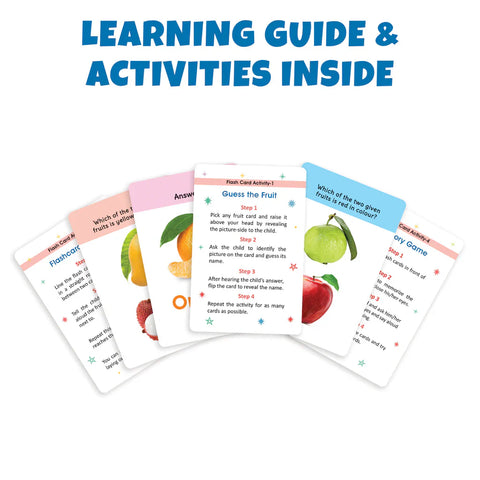 My First Fruits Flash Cards | 36 Cards - EKT3733