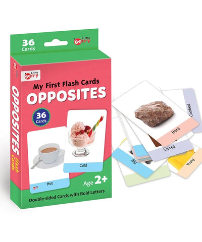 My First Opposite Flash Cards | 36 Cards - EKT3737