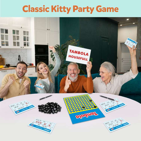 Tambola Game Board | Family Fun Game - EKT3743