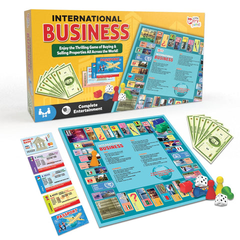 International Business Game | Foldable Waterproof Board - EKT3744
