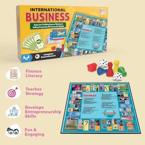 International Business Game | Foldable Waterproof Board - EKT3744