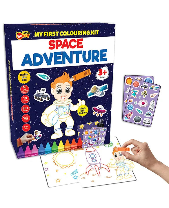 My First Colouring Kit Space Adventure - EKT3748