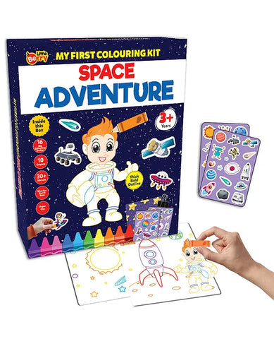 My First Colouring Kit Space Adventure - EKT3748