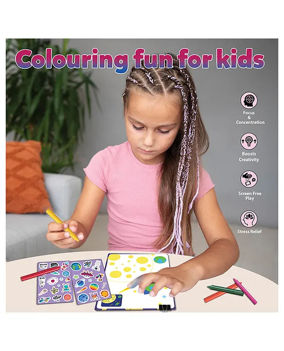 My First Colouring Kit Space Adventure - EKT3748