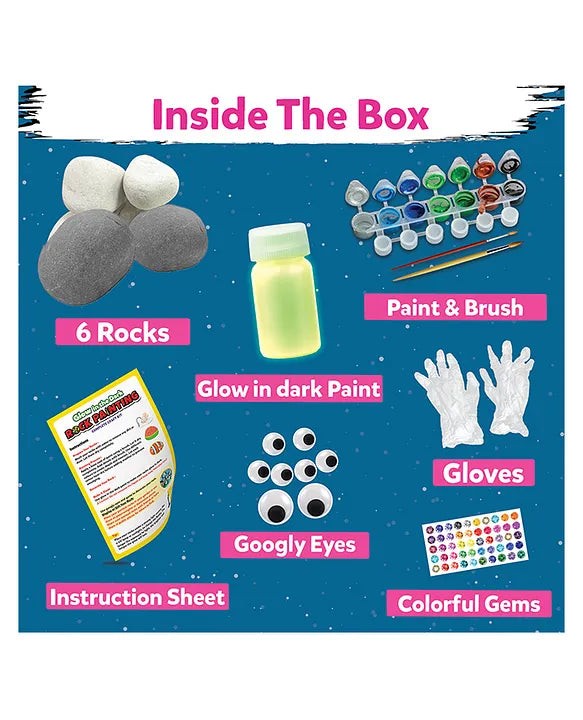 Glow in The Dark Rock Painting | Unleash Your Creativity - EKT3751