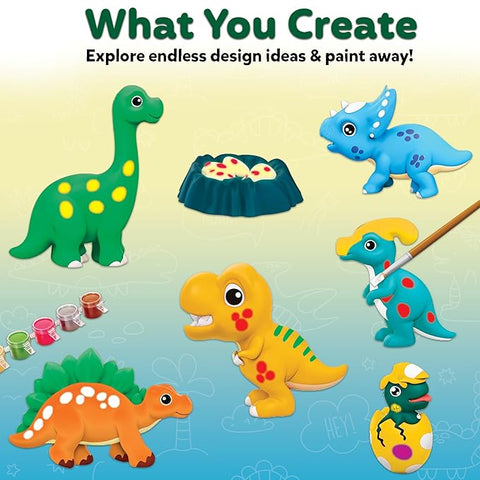 Mould & Paint - Dinosaurs |DIY - EKT3752