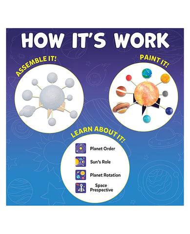 DIY Solor System Kit | 35plus Craft Items - EKT3754