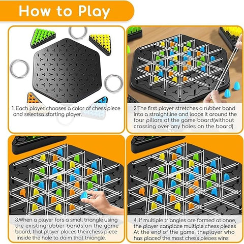 Chain Chess Triggle Strategy Game | Family Game - EKT3760