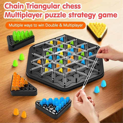 Chain Chess Triggle Strategy Game | Family Game - EKT3760