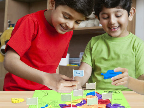 States with Capitals Map Puzzle | Learn about Capitals - EKT3765
