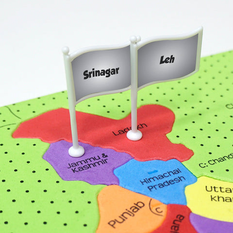 States with Capitals Map Puzzle | Learn about Capitals - EKT3765