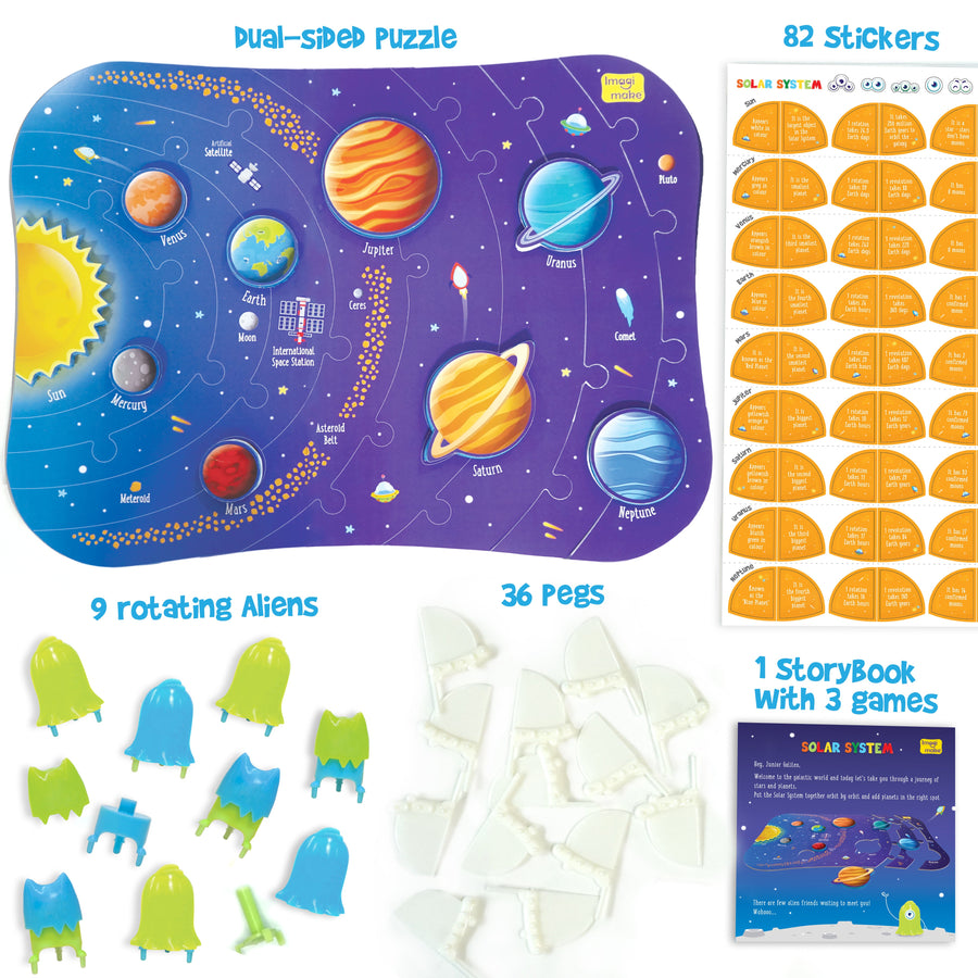Solor System Dual Sided Puzzle - EKT3769