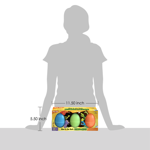 Glow in the Dark Dino Eggs EKT3774 – Extrokids