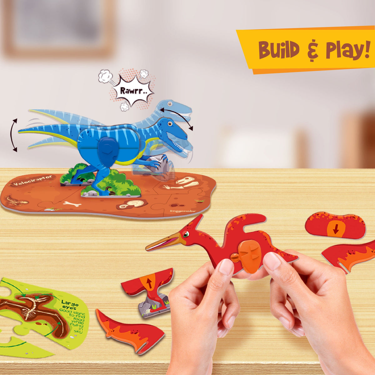 Glow in the Dark Dino & Eggs |  - EKT3774