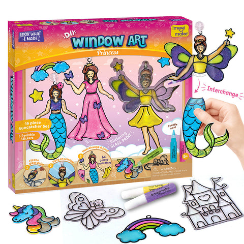 DIY Art - Princess | Shining Glass Paint - EKT3779