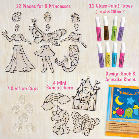 DIY Art - Princess | Shining Glass Paint - EKT3779