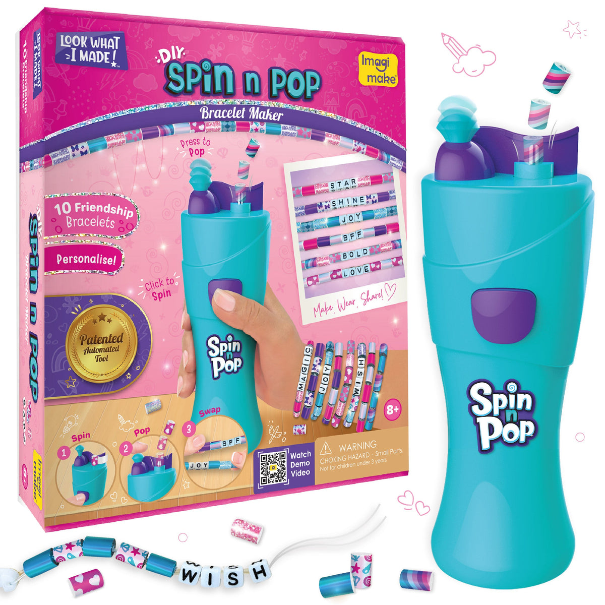 DIY Spin n Pop - Bracelet Maker - EKT3786