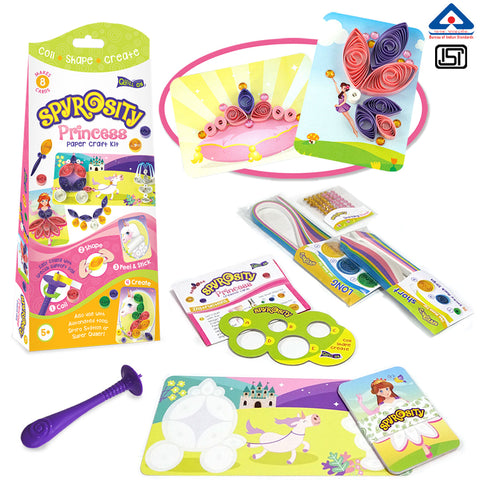DIY Princess Creative Cards | Paper Craft Kit - EKT3788