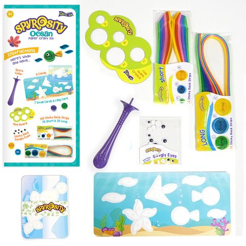 DIY Ocean Creative Cards | Paper Craft Kit - EKT3790