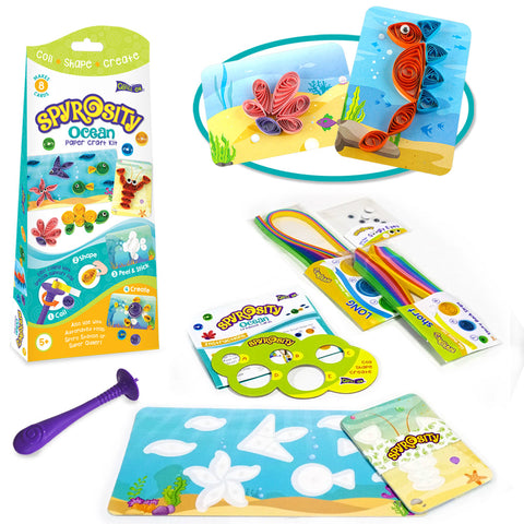 DIY Ocean Creative Cards | Paper Craft Kit - EKT3790