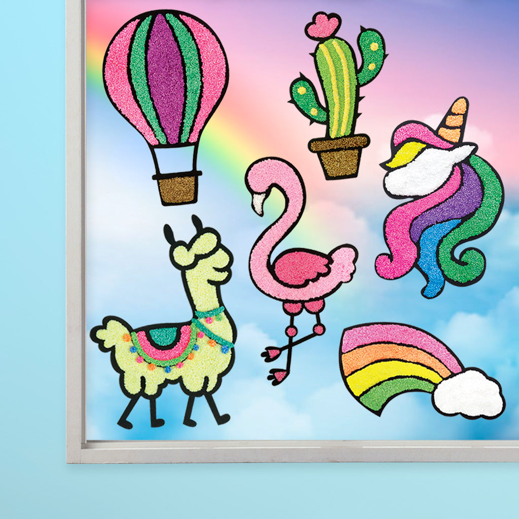 DIY Clay Stickers - Mega Wonderland | Air Dry Foam Clay - EKT3795