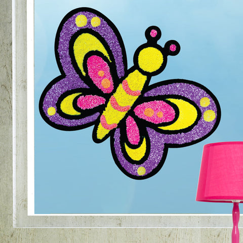 DIY Clay Stickers - Butterfly | Air Dry Foam Clay - EKT3798