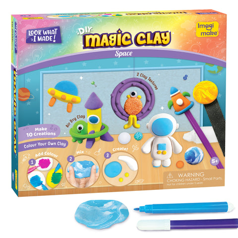DIY Magic Clay - Space |ÊColour Your Own Clay - EKT3802