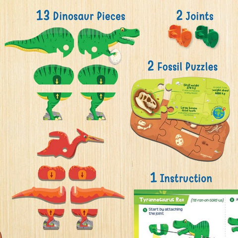 DIY Glow In the Dark Mighty Dinos - EKT3806