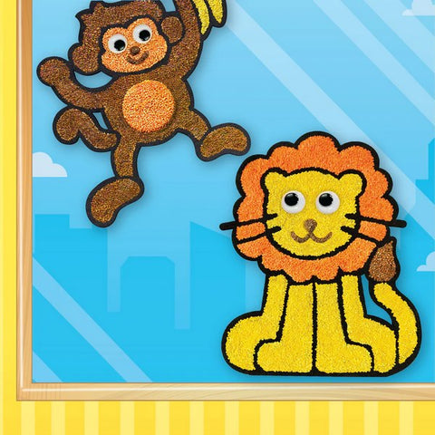 DIY Clay Stickers - Animals | Make 2 Stcikers - EKT3807