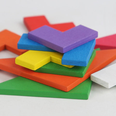 3 in 1 Puzzle Set Tangram, Xo & Intelligence Puzzle - EKT3814