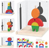 Wooden Building Blocks 3D Stereo Projection Space - EKT3822
