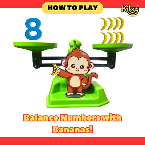 Weigh And Play Monkey Learn Practical Maths - EKT3832