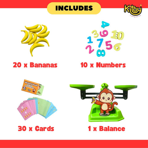 Weigh And Play Monkey Learn Practical Maths - EKT3832