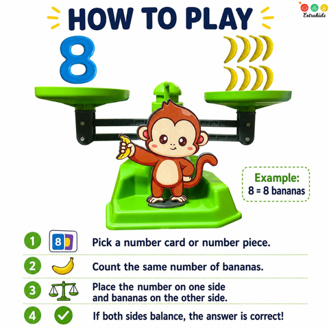Weigh And Play Learn Practical Maths 1pc Random Design Will Be Shipped - EKT3832