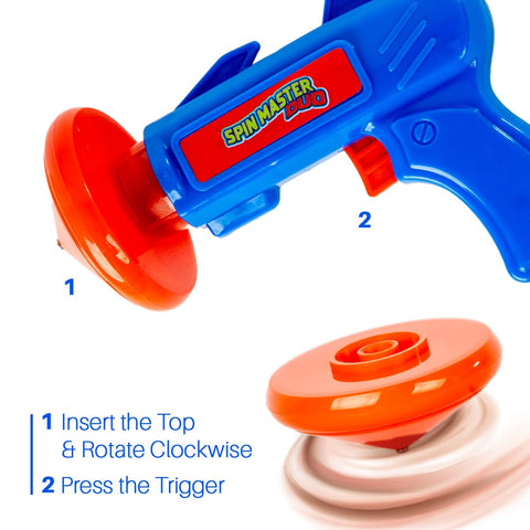 Spin Master Duo | Combo Of Flying Wheels & Spinning Top - EKT3835